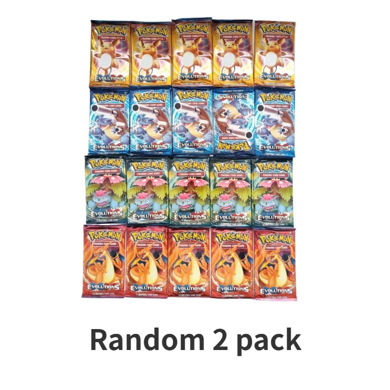 Pokemon Cards Colorful Trading Collection - Random Cards