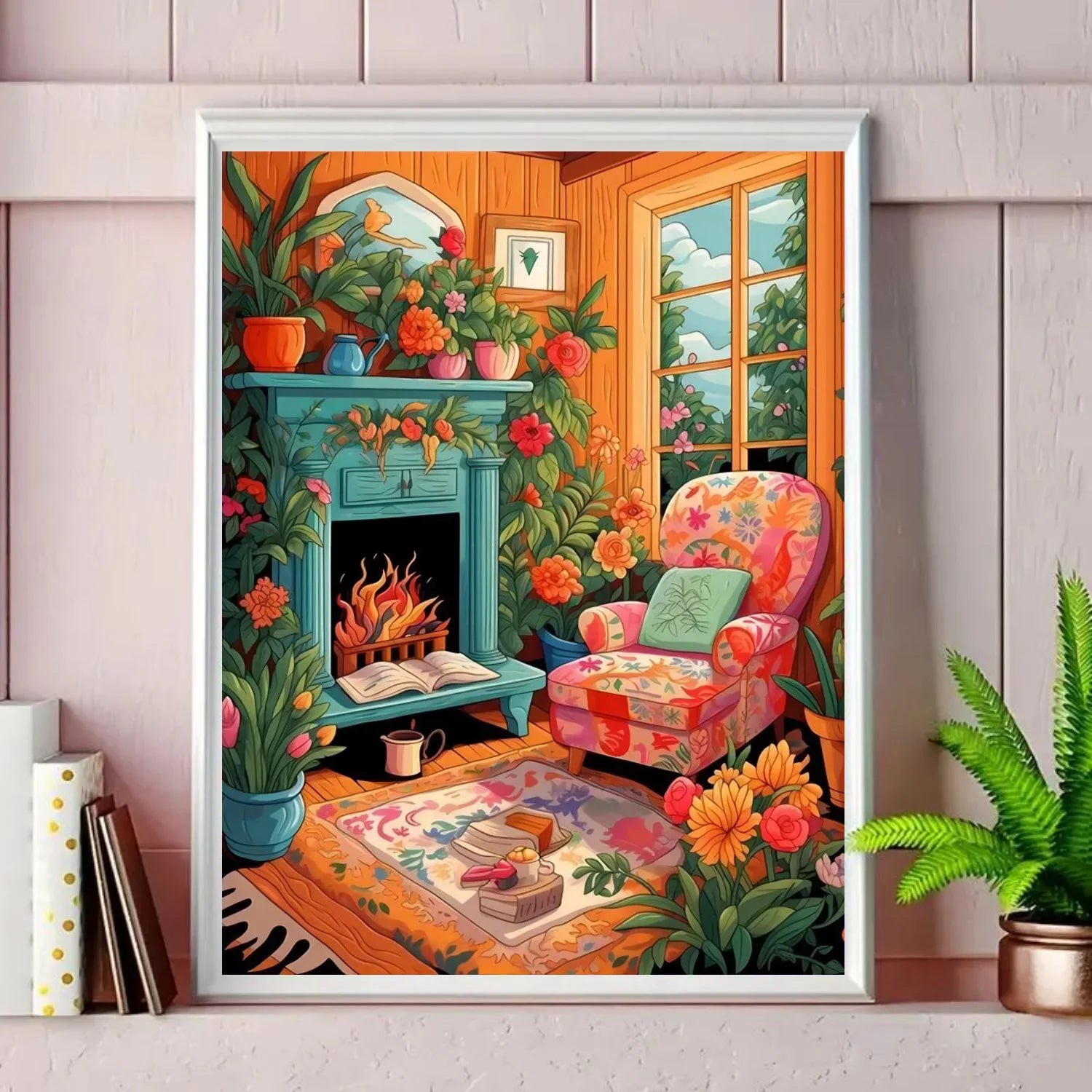 Painting Kit for Adults Frameless 1 Piece