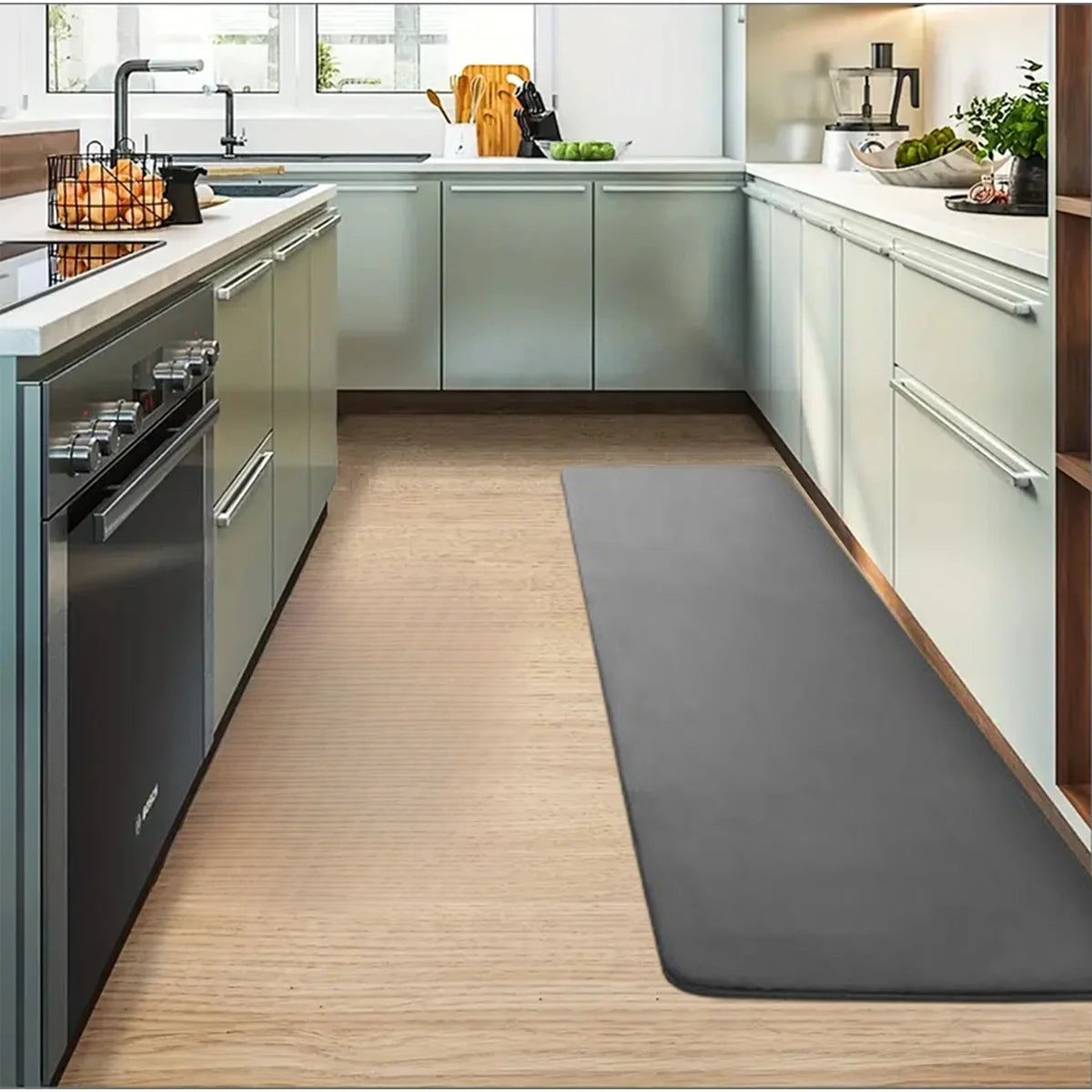 Thickened Kitchen Floor Mats Absorbent and Non-slip