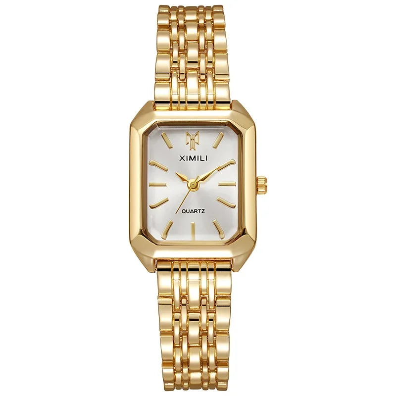 Stainless Steel Strap Watch Women Luxury