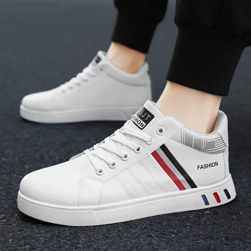 Men's Casual Shoes High-Top Vulcanized