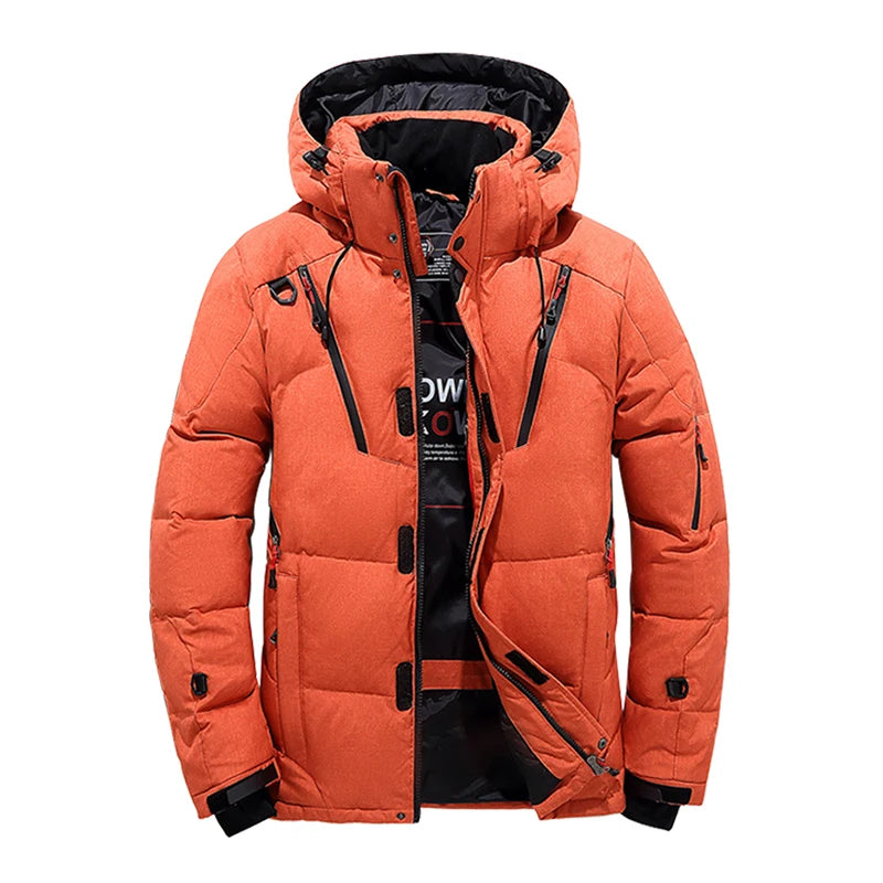 Windproof Winter Coat for Men