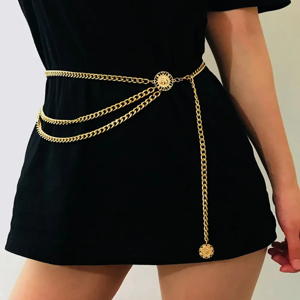 Narrow Belt - Body Chain for Women