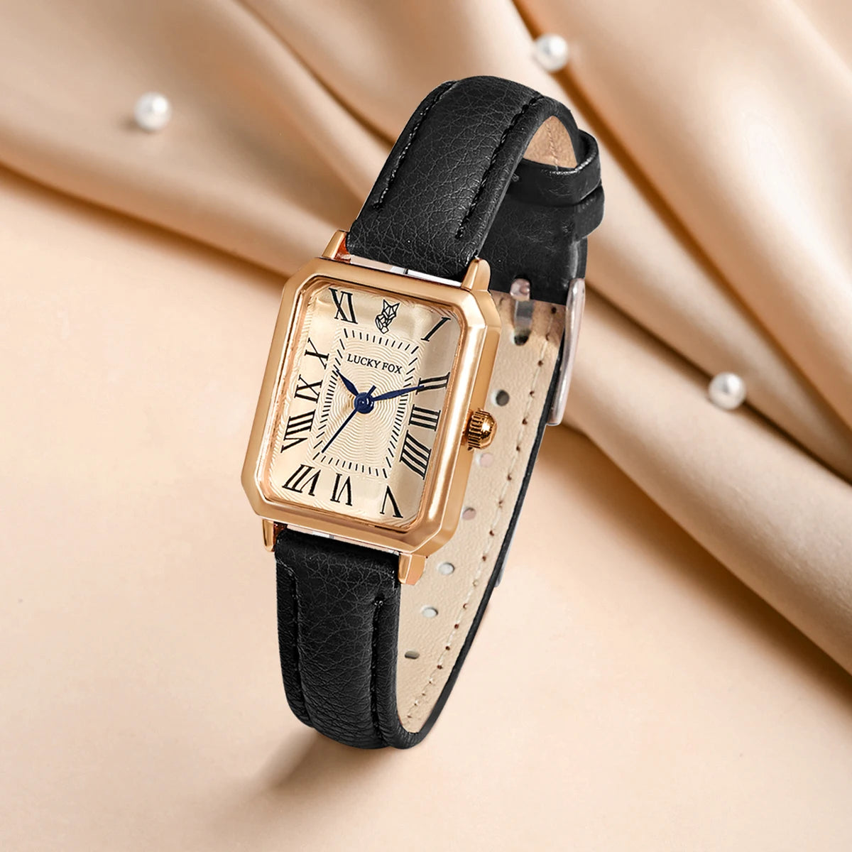 Retro Watch - Leather Strap