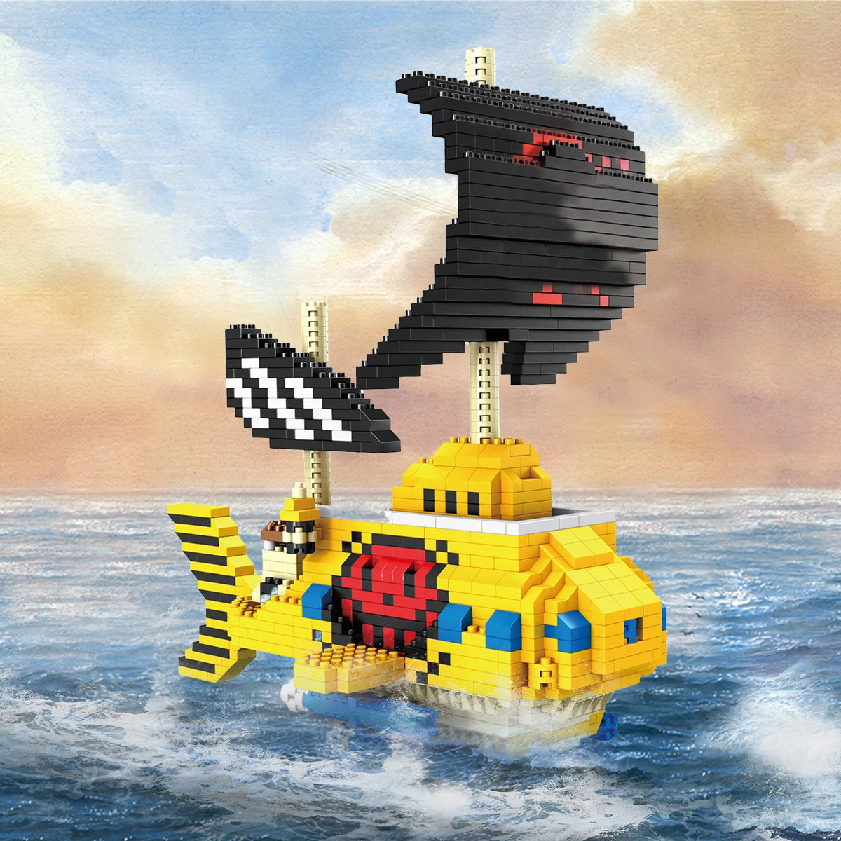 Ship Building Blocks Toy