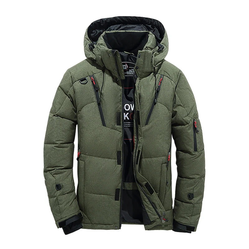 Windproof Winter Coat for Men