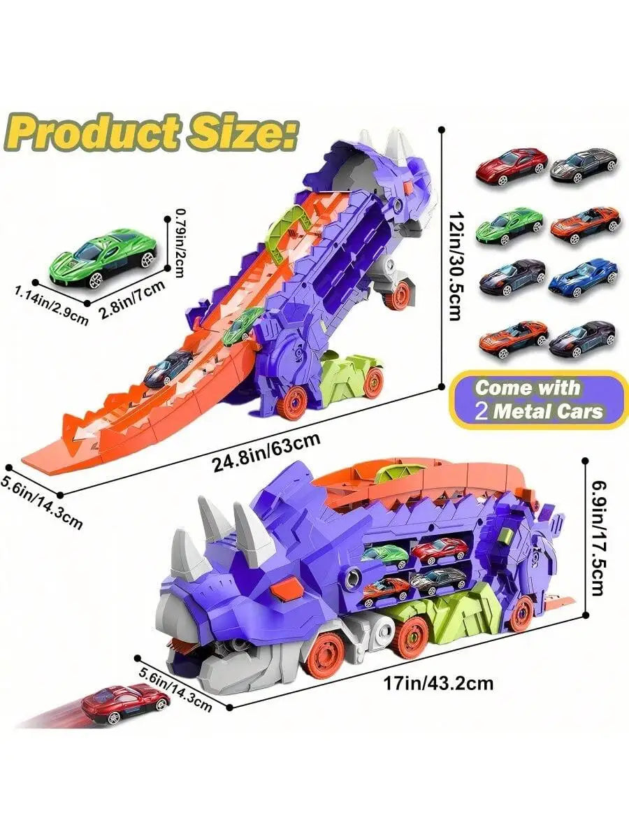 Folding Dinosaur Transporter Car
