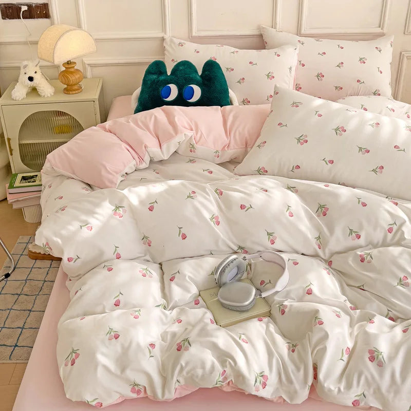 3 Pieces Set Duvet Cover and a Pair of Pillowcases