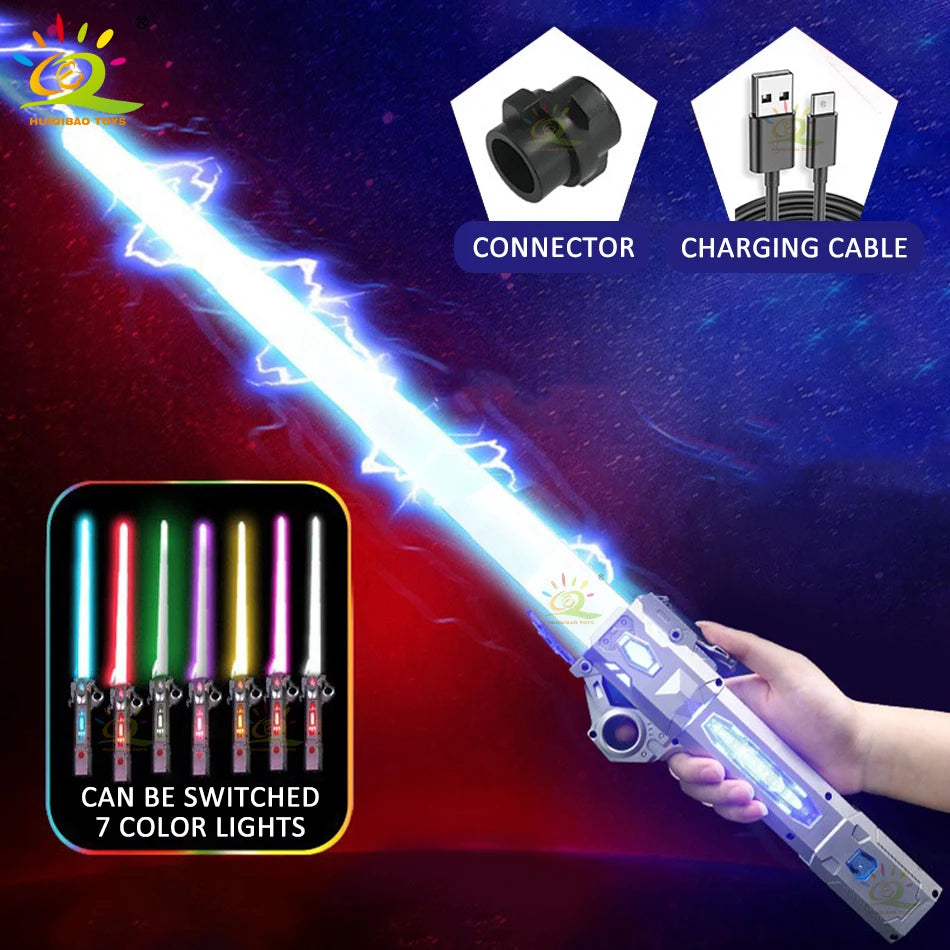 Retractable Lightsaber Flash Sword