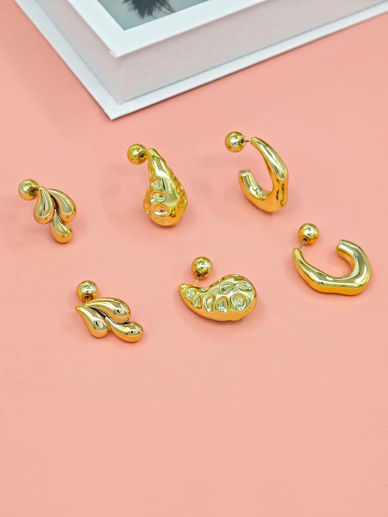 C-Shaped Earrings