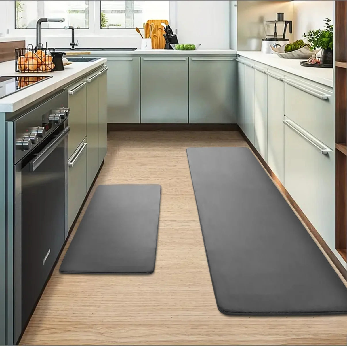 Thickened Kitchen Floor Mats Absorbent and Non-slip