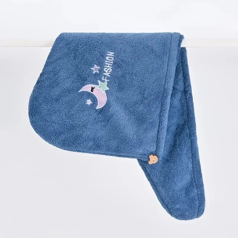 Soft Bathroom Head Towel - Dry Hair Towel