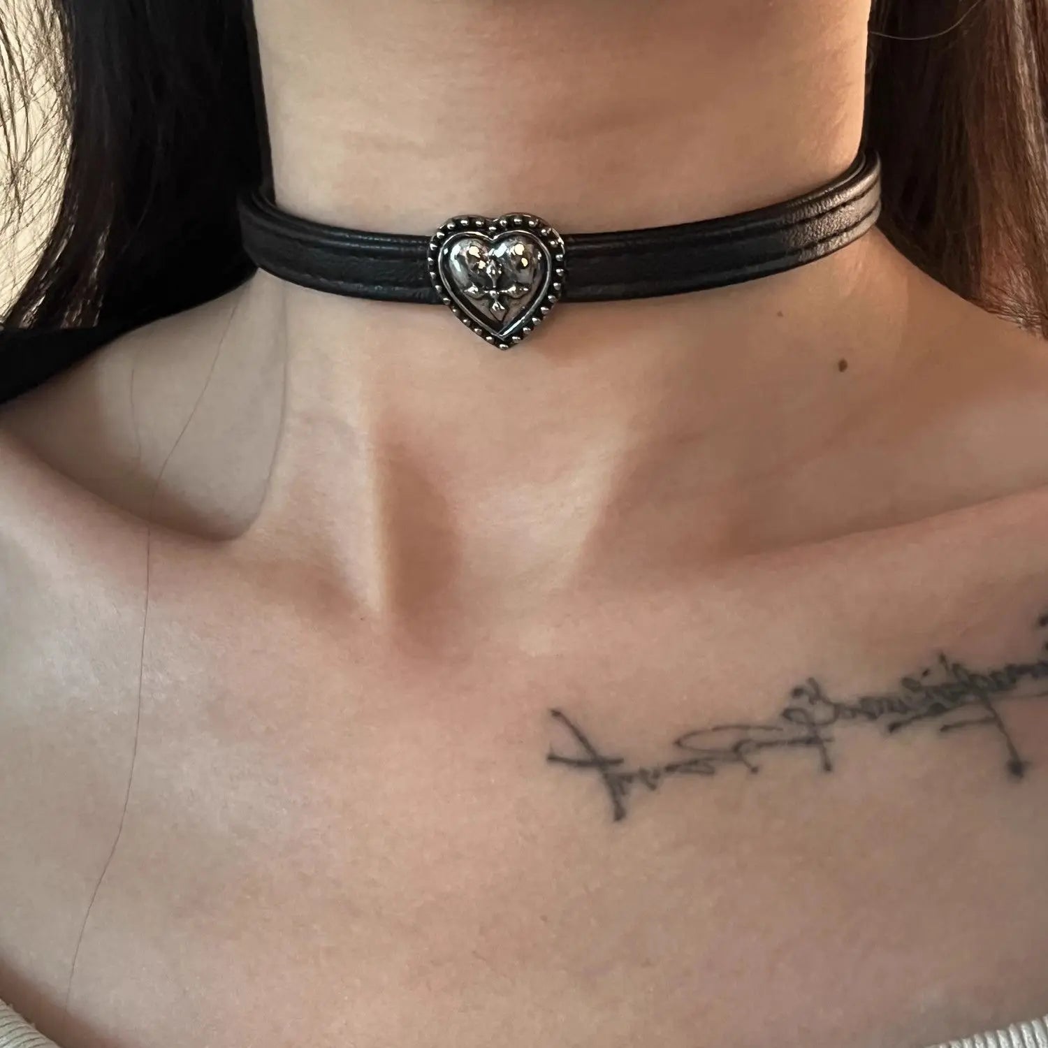 Vintage Leather Necklace for Women