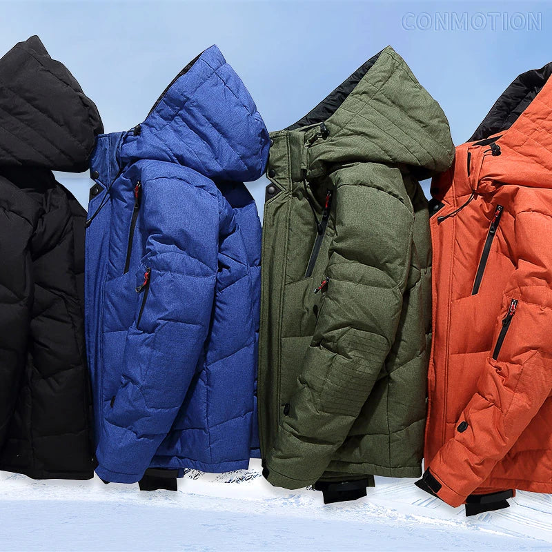 Windproof Winter Coat for Men