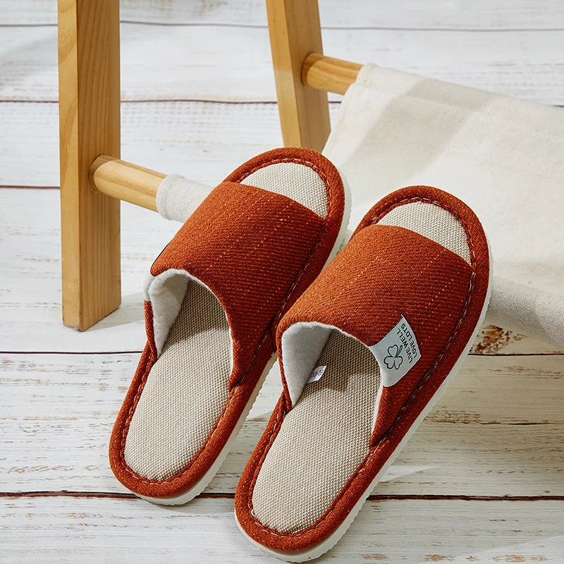 Home Linen Slippers For Men Comfortable