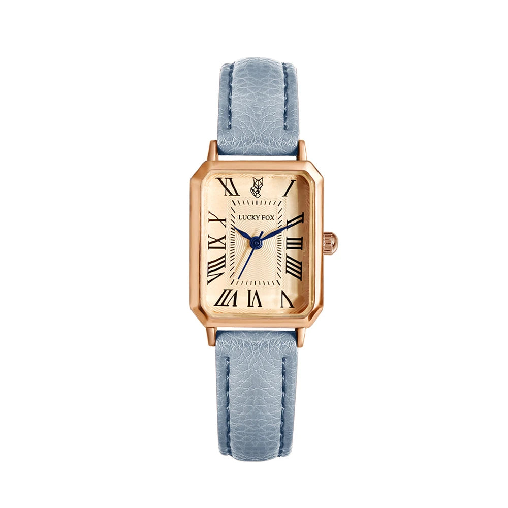 Retro Watch - Leather Strap