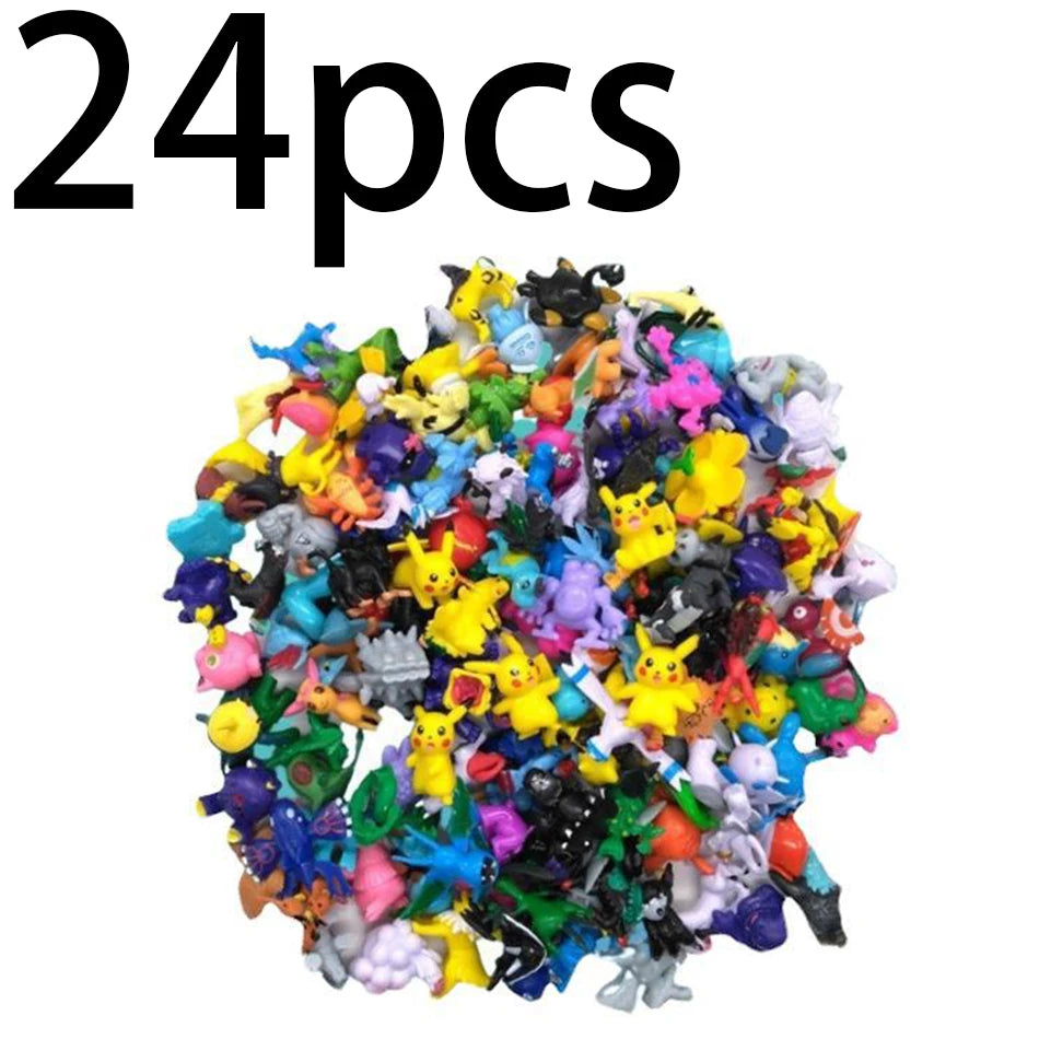 Pokemon Action Figure 2-3CM 24-144 Pieces