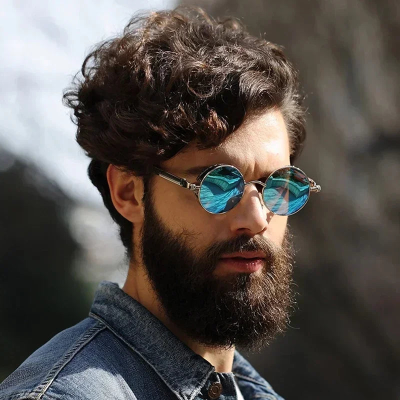 Classic Steampunk Sunglasses for Men