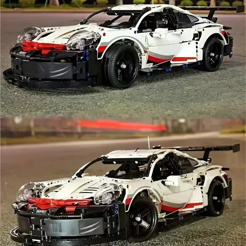 Sport Car New Model Block Building 1580 Pieces