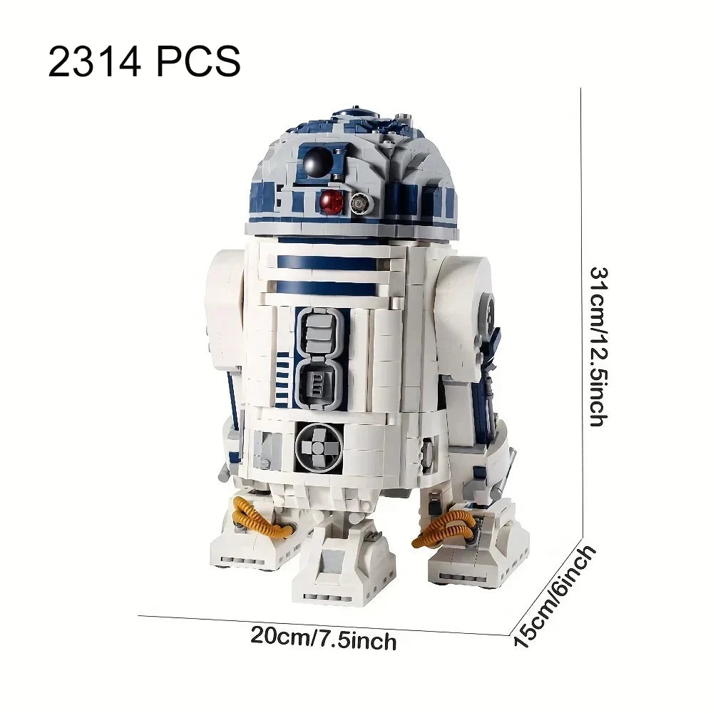 R2-D2 Building Block Model Star Wars 2314 Pieces