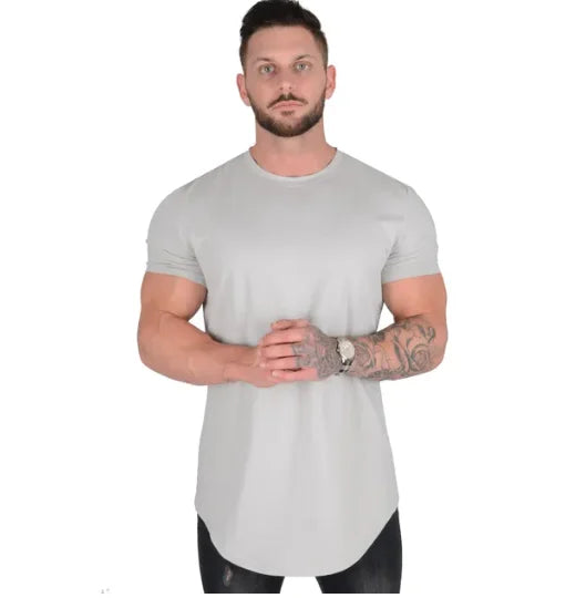 Fitness T-Shirt Men's Short Sleeve
