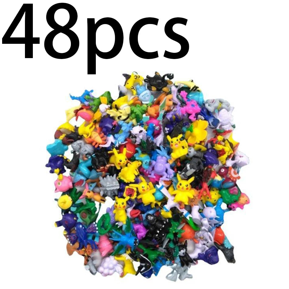 Pokemon Action Figure 2-3CM 24-144 Pieces