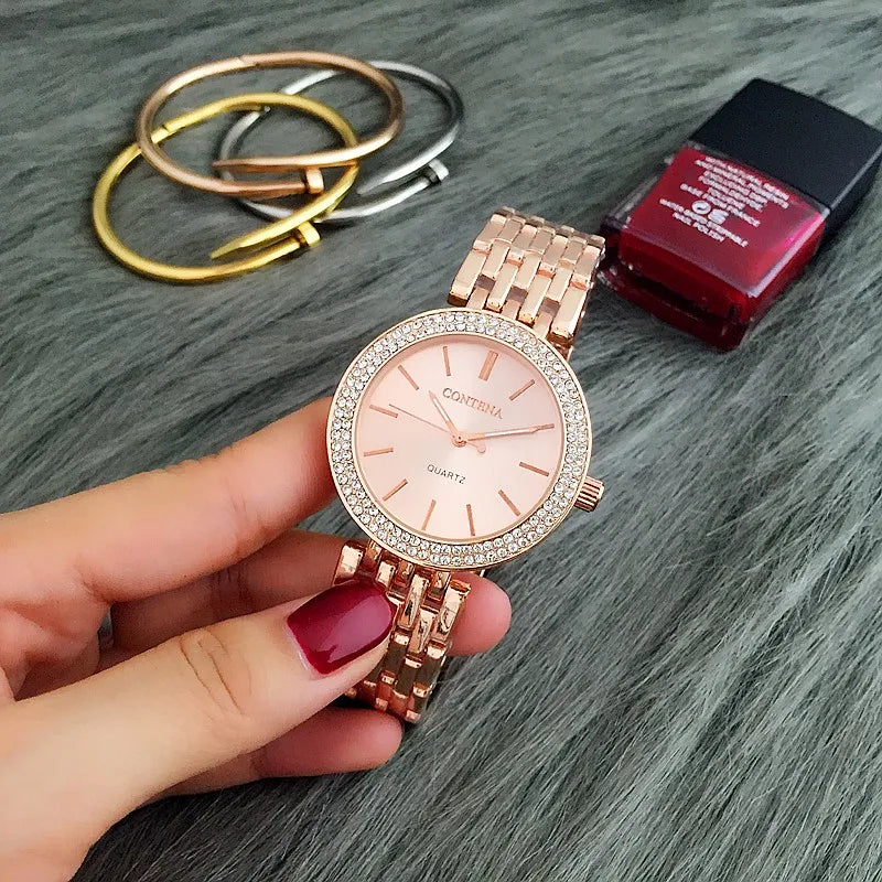 Classic Stainless Steel Watch