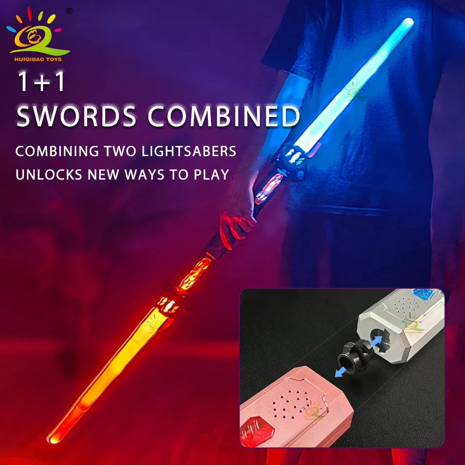 Retractable Lightsaber Flash Sword