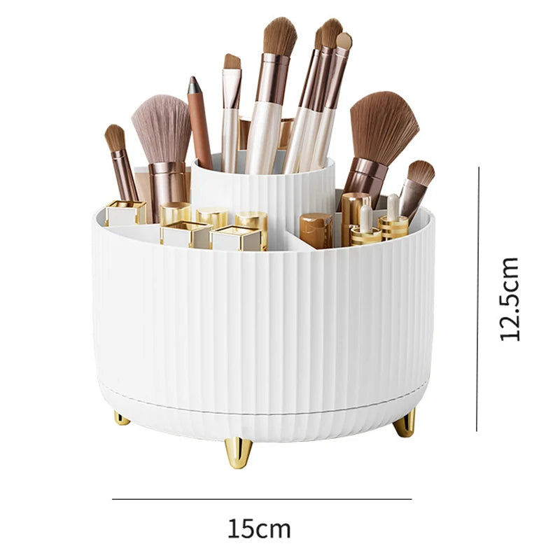 Cosmetic Storage Box - 360 Rotating Makeup Desktop