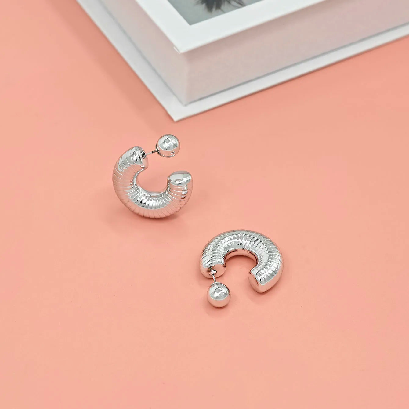 C-Shaped Earrings