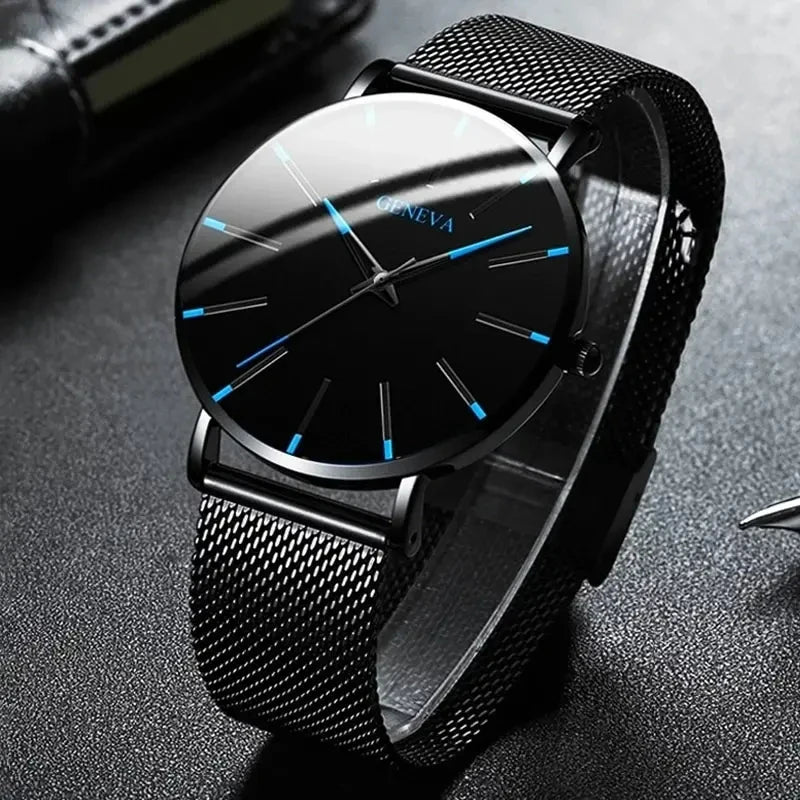 2 Pieces Business Men Quartz Watch