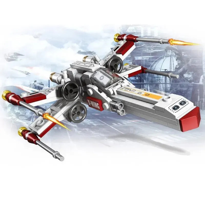 X Wing Fighter Building Blocks Model 134 Pieces