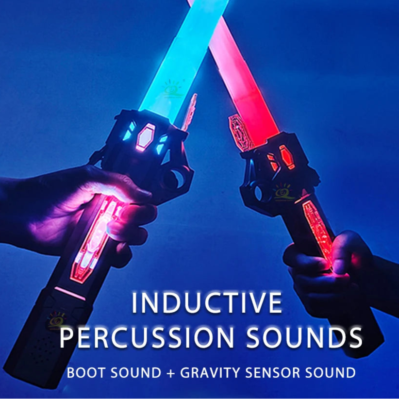 Retractable Lightsaber Flash Sword